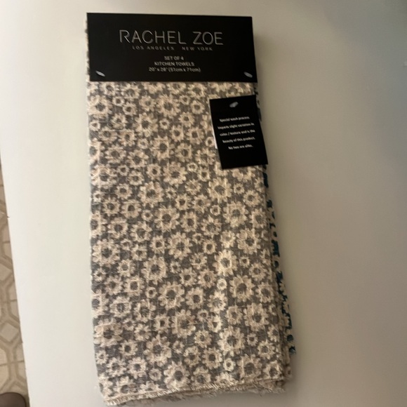 Rachel Zoe Dish Towels (4) NWT - Picture 8 of 9